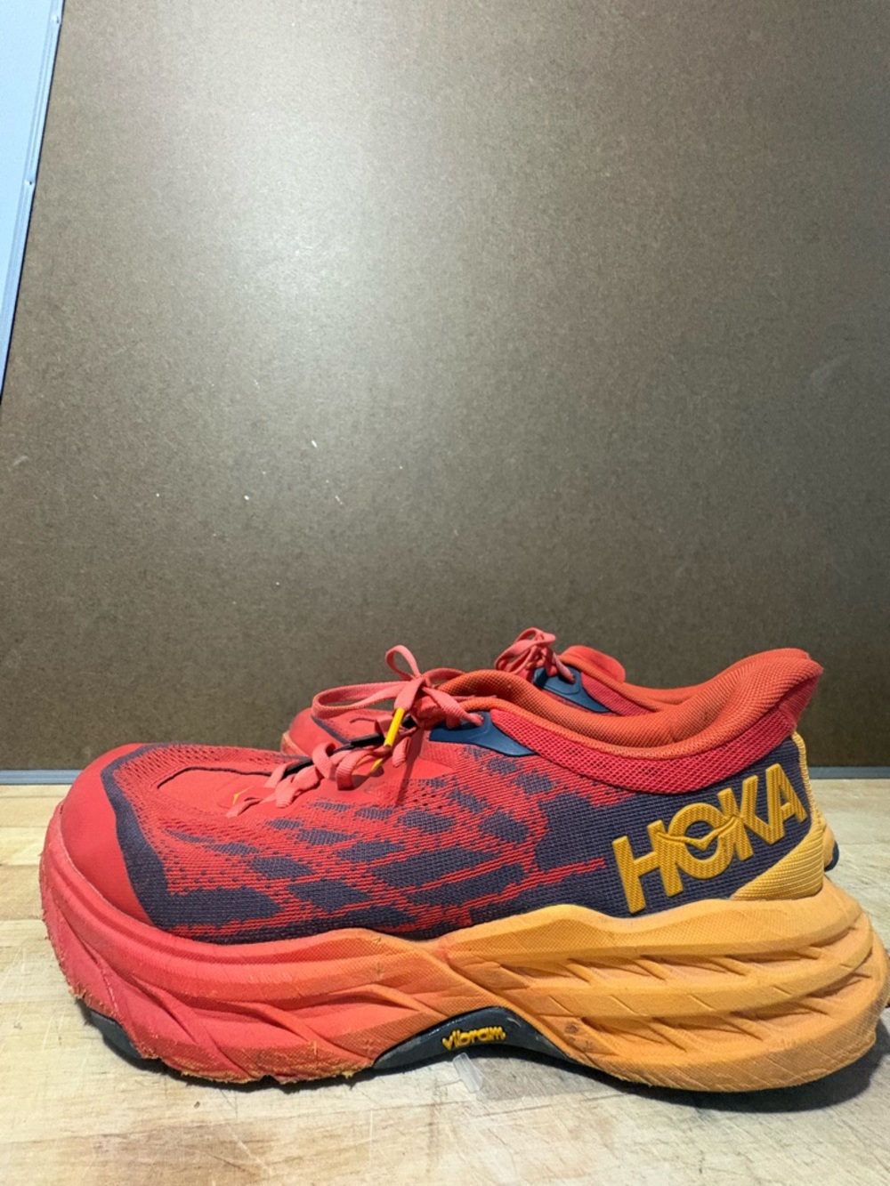 Hoke speedgoat 5 men’s size 10 2E wide runing shoes FRYL - Picture 12 of 14